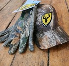 Scent Blocker Cap Hat   Glove Combo Turkey Deer Hunting Scent Control Size M l