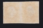 Us Csa 8 2c Jackson Used Pair W confederate Stamp Alliance Cert Scv  1000