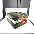 Coleman 24 Piece Speckled Enamelware Cook Dinnerware Set Red
