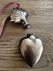 Sacred Heart  Ex Voto Silver Perfume Bottle