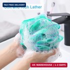 Amazerbath Loofah Sponge 75g piece  Exfoliating Bath Sponge Body Scrubber - Loof