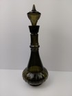 Vintage Jim Beam I Dream Of Jeannie Genie Bottle 1964 Smoke Green Glass Decanter