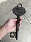 Large Cast Iron Skeleton Key  Keg Room Key