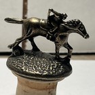 Blanton   s Bourbon Bottle Stopper     Letter    o        Horse   Jockey Cork Topper