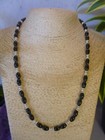 Black Onyx With Silver Native American Southwestern Style Necklace