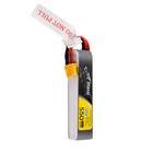 4x Tattu 95c 550mah 7 6v Hv 2s Lipo Battery Long Xt30 Plug For Fpv Racing Drone