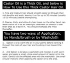Cold-pressed Organic Castor Oil In Glass Bottle - 16 Fl Oz - 100  Pure And Natur