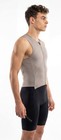 Wixen Men   s Classic Triathlon Suit  Padded Racesuit X-large  Black gray