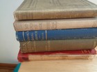 Lot Of 10 Antique vintage Hardcover Rare Old Books Circa 1900 1950