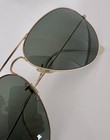 Vintage B   L Bausch Lomb Ray Ban 62 14mm Large Metal Ii Aviator Sunglasses Case