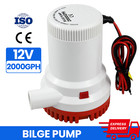 2000gph 12v New Bilge Boat Marine Water Pump Submersible Plumbing Electric Pumps