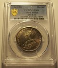 British India  1920 B George V Rupee  Pcgs Ms 64  55 937 000 Mintage 