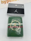 Bnwt Vintage Sample Jordan Headband Wristband Set - Green white red Mexico Nike
