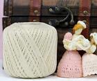 Cotton Crochet Thread - 30 Colors Available - Size 10 - 50g Ball - Threadart