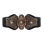 Leather Corset Belt Wide Womens Belt Western Waist Belt Handmade Designer Belt N
