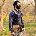 Upland Hunting Strap Vest Waxed Water Proof Canvas Outdoor Vest Camping Hunter