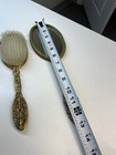 Vintage Ornate Vanity Mirror And Brush Set - Please Read - Look At Photos
