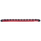Steelman 1 4-inch Drive 12-piece Aluminum Socket Storage Rail 60734