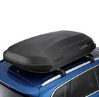 11 5 Cu Ft Rooftop Cargo Box - Hard Shell Roof Carrier With Dual-side Opening 
