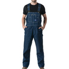 Liberty Men   s Big Smith Rigid Denim Bib Overalls