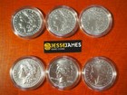 2021  1 Silver Peace   Morgan Dollar W  Box coa Full 6 Coin Set Cc   O Privy D S
