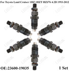 1 Set Fuel Injector For Toyota Land Cruiser 1hz 1hzt Hzj76 4 2d 23600-19035-