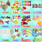 120 Pcs Party Favors Toy For Kids  Treasure Box Carnival Prizes For Classroom   