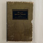 Vtg   Singer Sewing Library Book Set Of 4 Books 1930s With Case  Acceptable 