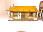 Vintage Roy Roger Silver City Tin Litho Set