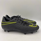Nike Hypervenom Phelon 2 Fg Soccer Cleats Mens Size 10 Black Volt
