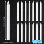 15 Pcs White Sewing Marking Pencils Invisible Erasable Marking Pencils For Sewin