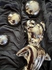 Vintage Mold  Ceramic Mermaids 