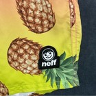 Euc Neff Boy   s Pink And Yellow Pineapple Board Shorts Sz Xl