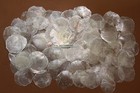 1 Pound raw Capiz Seashells natural Rugged Seashells beach Art sailors Valentine