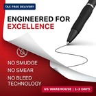 Sharpie S-gel Pens  Medium Point  0 7mm   Black Ink  4 Count - Ideal For Writing