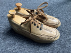 Famolare Vintage 1970s  get There  Tan Lace-up Oxford Wedge Shoes Men s 8 1 2
