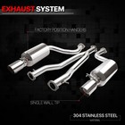Fits 1998-2005 Lexus Gs300 gs400 gs430 4 5  Tip Dual Muffler ss Catback Exhaust