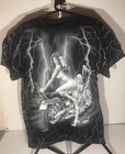 Vintage Harley Davidson Indian Woman Lightning Size L T-shirt