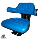 Blue Tractor Suspension Seat Fits Ford   New Holland 3320 3330 3400 4330 4340
