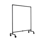 Industrial Pipe Rolling Clothing Rack By William Robert s Vintage - 60  Wide
