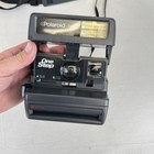Polaroid Onestep 600 Instant Film Camera W case - Tested   Works