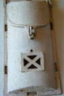 Antique Vintage Standard Cast Iron Wall Mount Mailbox 