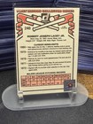 1981 Donruss Bob Lacy Error Auto Oakland Athletics Authenticated Signed