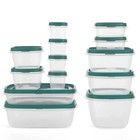 Rubbermaid 26-pc  Easy Find Lids Food Storage Container Set - Blue Spruce - New 