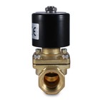 3 4  Npt 24v Ac Electric Brass Solenoid Valve Water Gas Air 24 Vac - Viton Seal