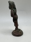 Hindu Goddess Apsara Statue Bronze Or Copper Oxidized