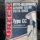 8-pack Oreck Hypo-allergenic Genuine Celoc Vacuum Filter Bags Cc - Ccpk8dw New