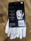 Nike Jordan Nfl Superbad 5 0 Football Gloves White Black Men   s Size Xl New 