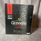 New  Guinness Irish Beer Bar Man Cave Neon Wall Clock Yellow Advertising Sign