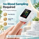 2 In 1 Fingertip Health Monitor Non-invasive Blood Glucose Spo2 Pulse Pi Tester